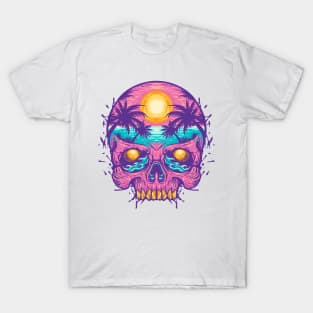 The Sunset Skull T-Shirt